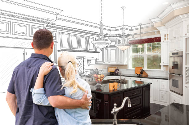 Professional Countertop Replacement technician working in Woodbury Heights, NJ